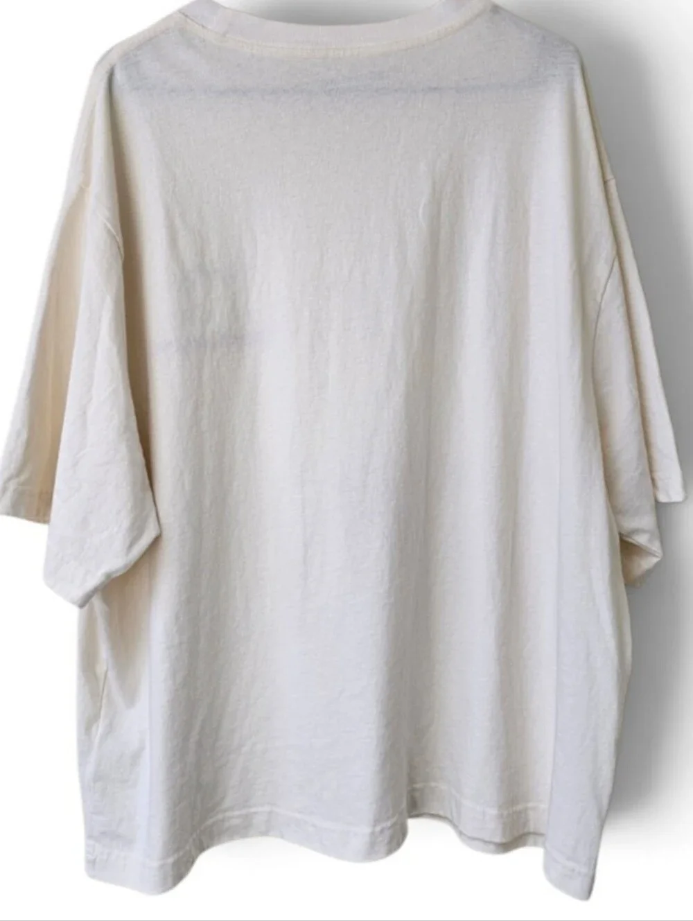 True Religion Multi-logo Heavyweight Boxy Tee Y2K Winter White Size XL